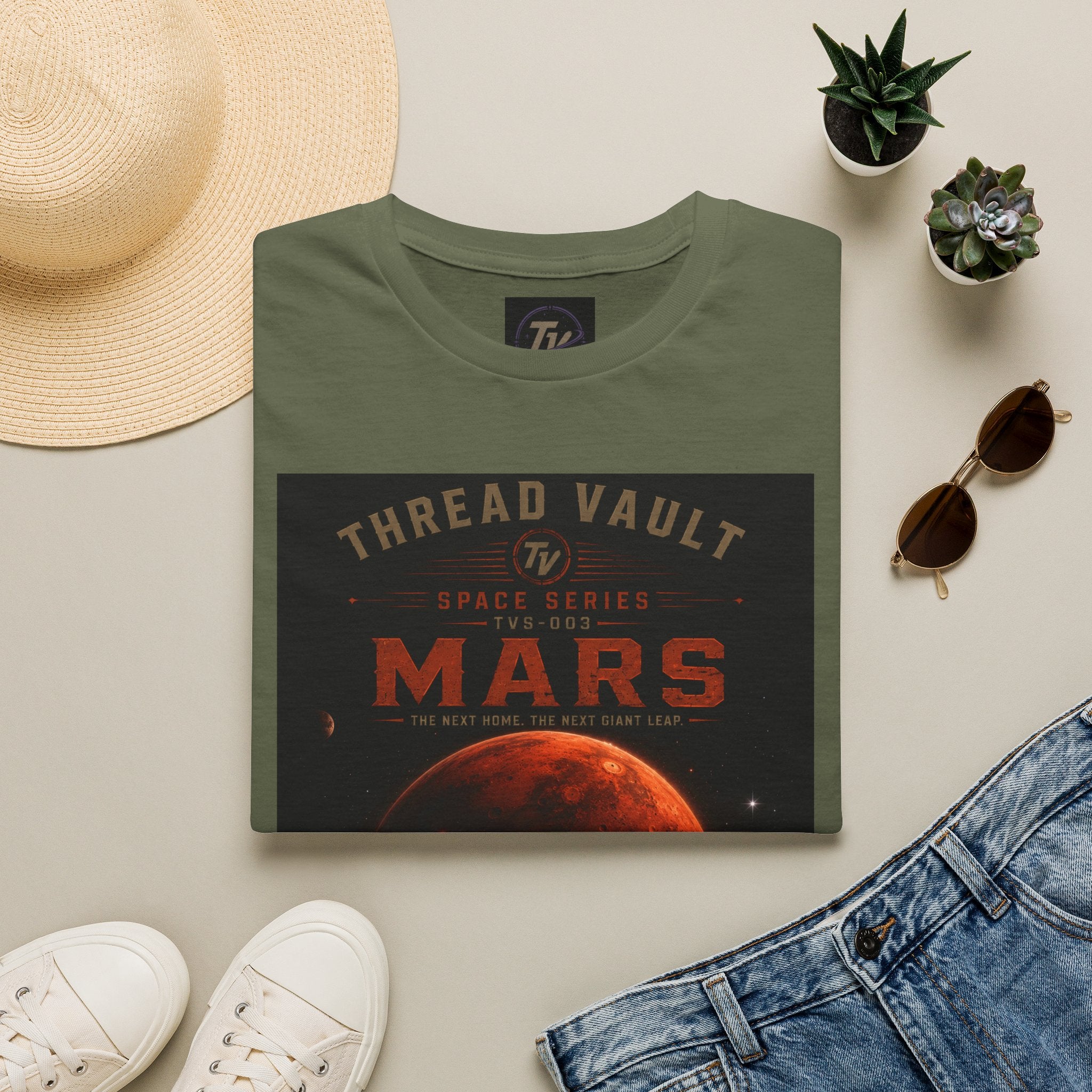Mars | Space Series | TVS-003 | Premium Graphic Tee