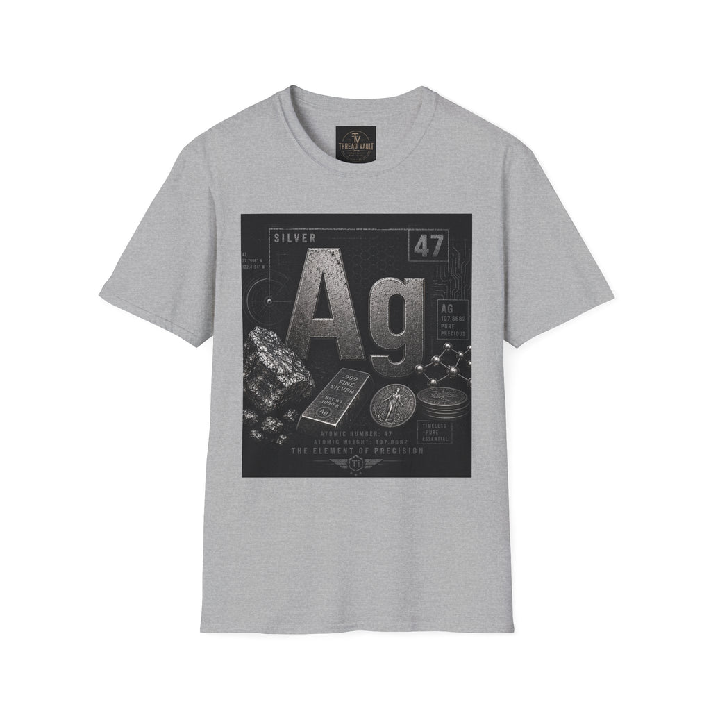 Silver | Element Series TVE-006 | Premium Graphic Tee