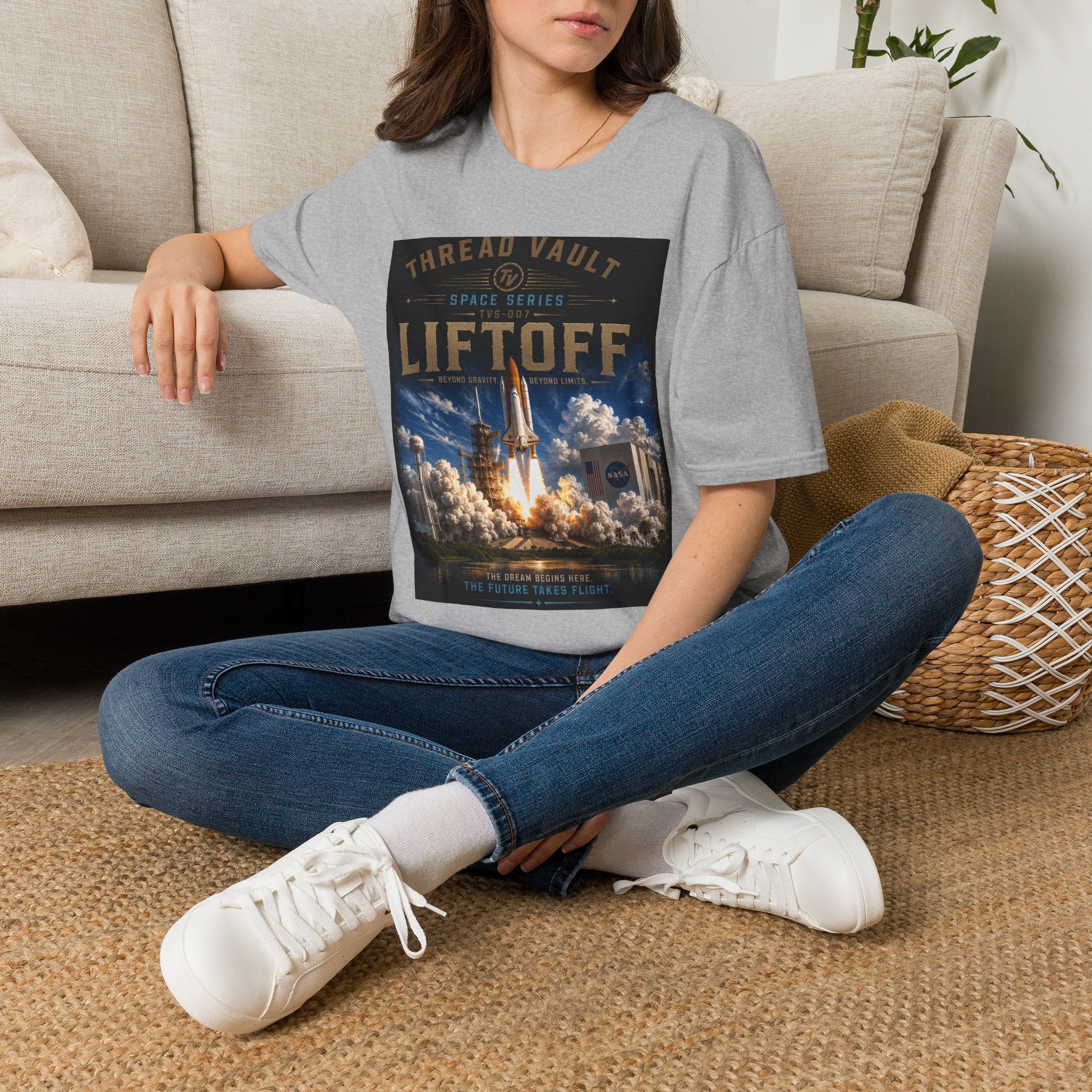 Liftoff | Space Series | TVS-007 | Premium Graphic Tee