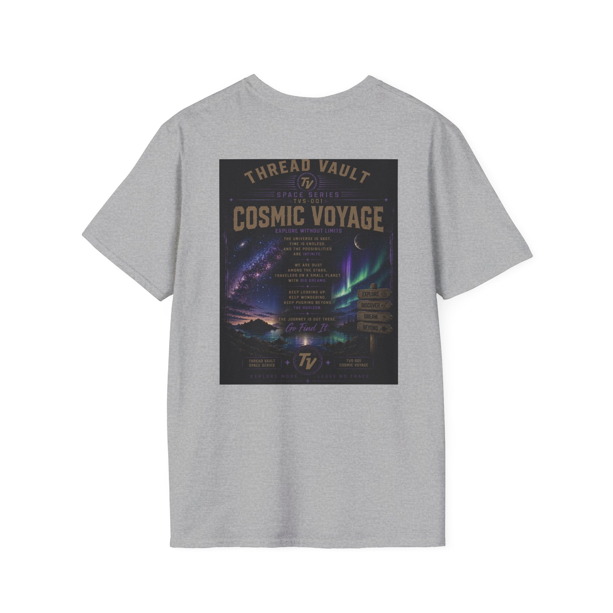 Cosmic Voyage | Space Series | TVS-001 | Premium Graphic Tee