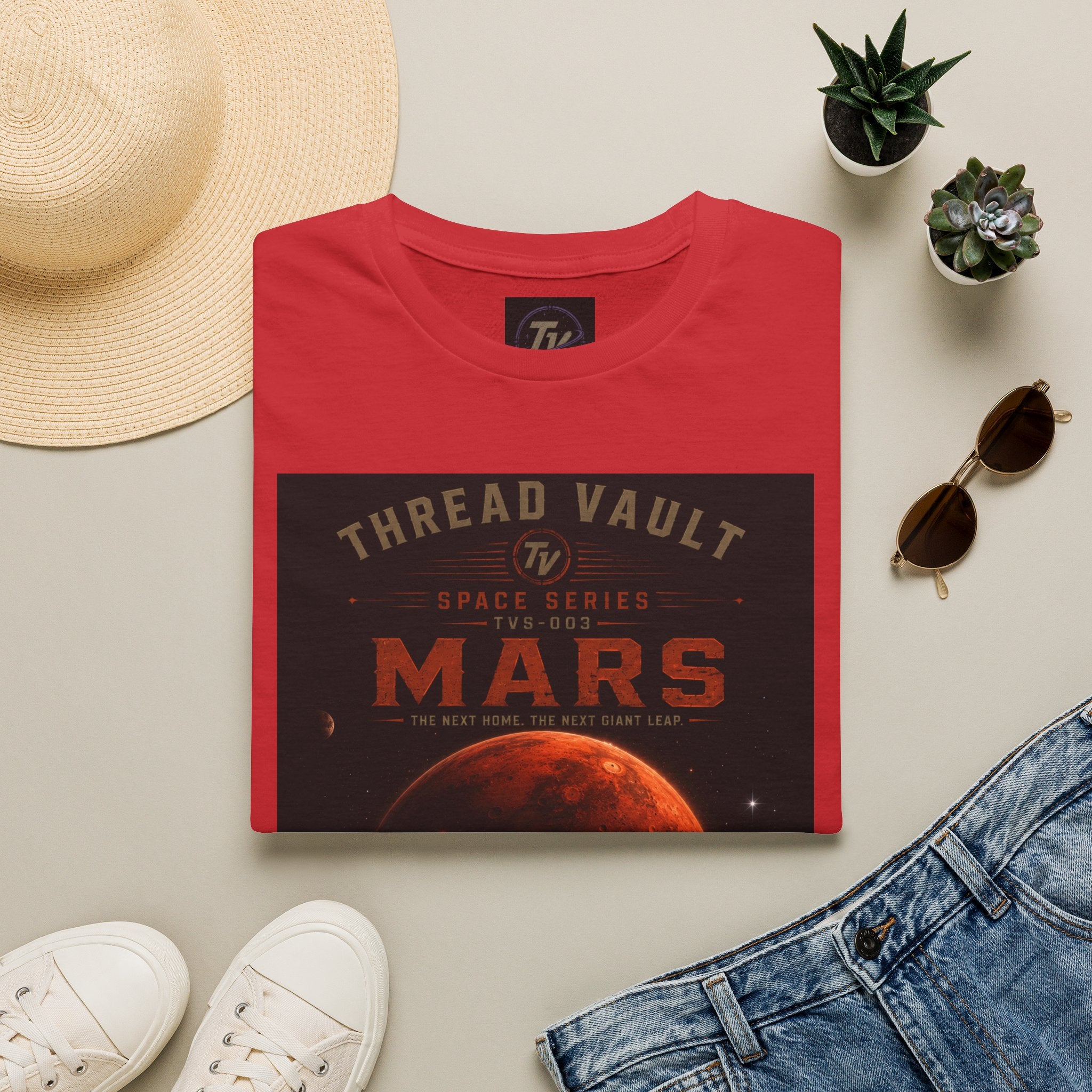 Mars | Space Series | TVS-003 | Premium Graphic Tee