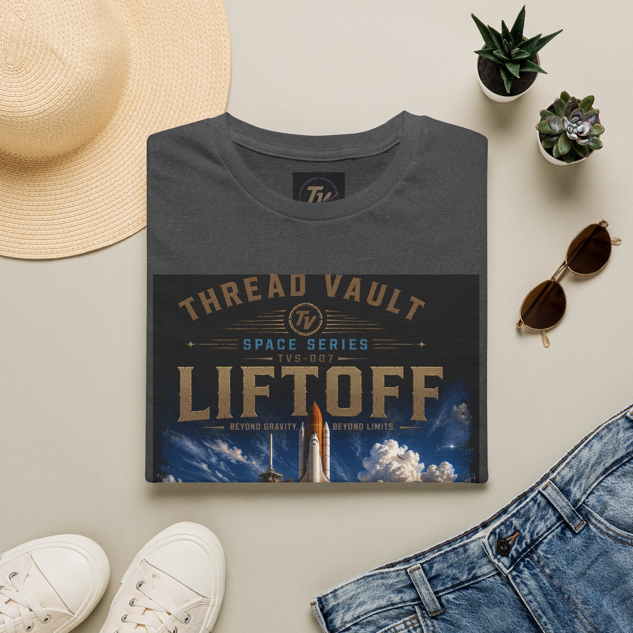 Liftoff | Space Series | TVS-007 | Premium Graphic Tee