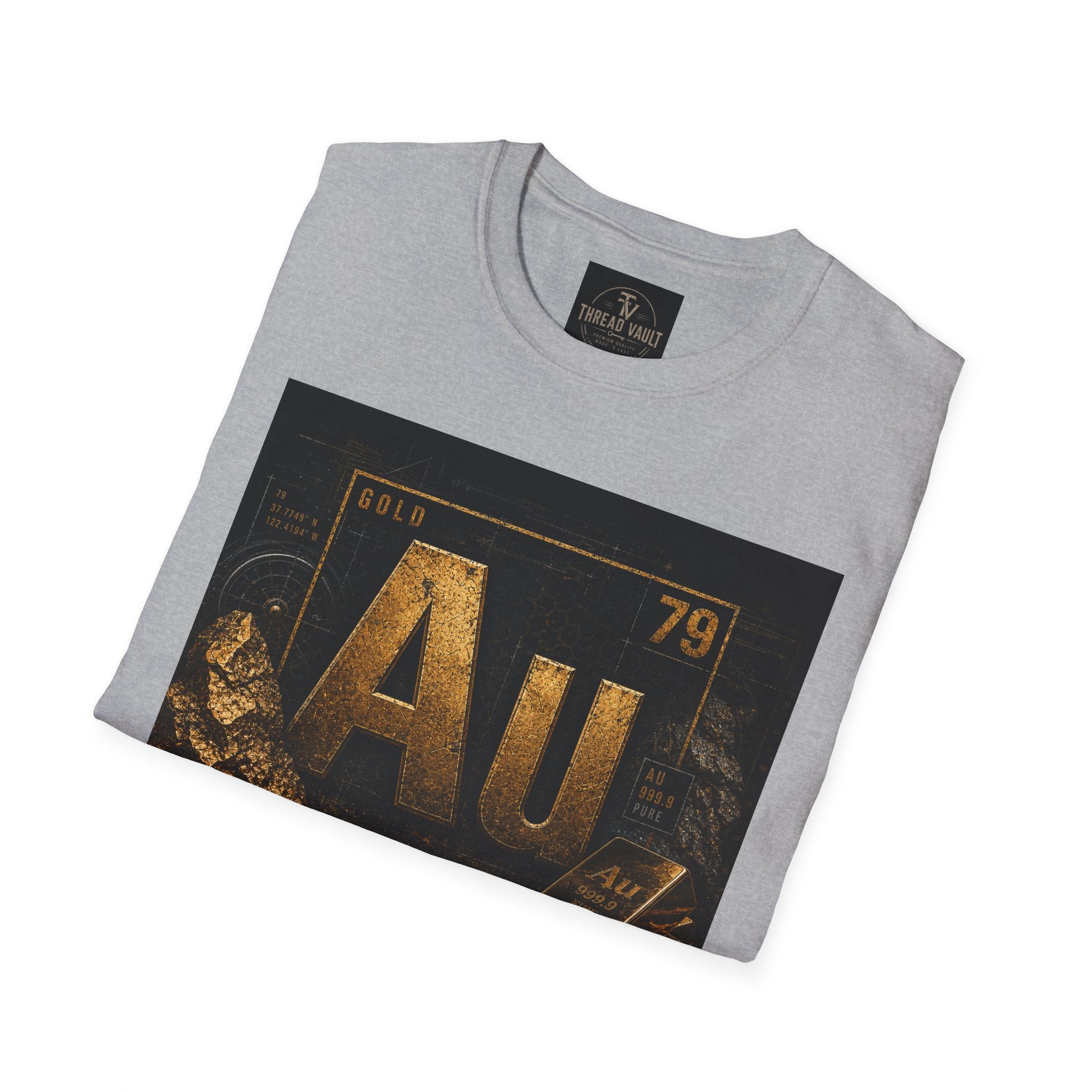 Gold | Element Series TVE-004 | Premium Graphic Tee