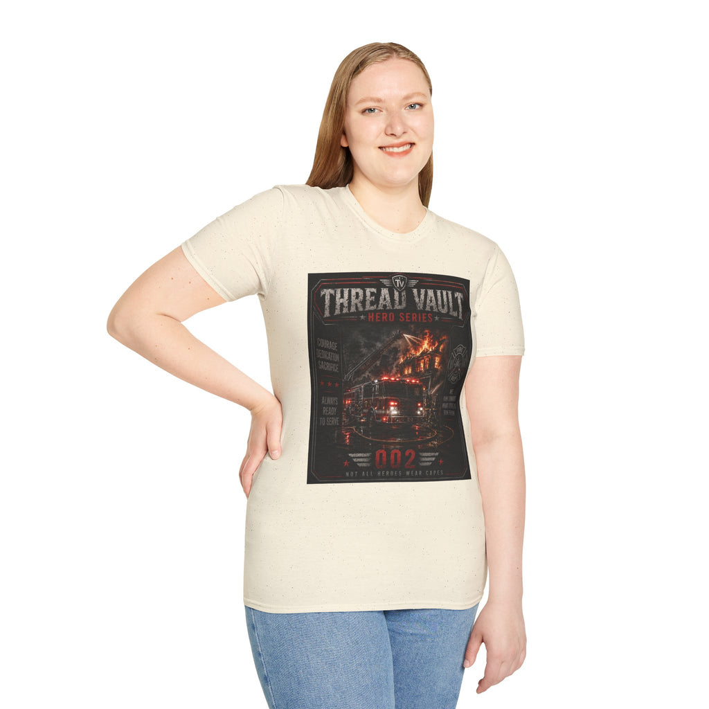 Into the Flames | Hero Series | TVHR-002 | Premium Graphic Tee